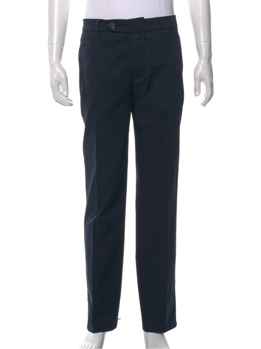 Brunello Cucinelli Navy Chinos - size 50 - traditional fit